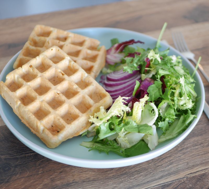 Gaufres de petit épeautre sucrées ou salées