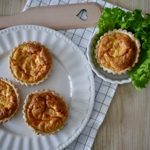 Quiche saumon parmesan