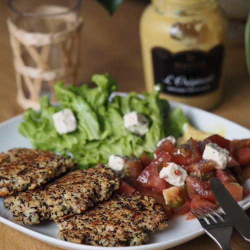 Galettes quinoa thon
