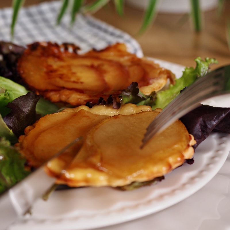 Tarte tatin poire roquefort