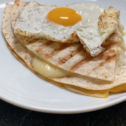 Wrap chaud au jambon