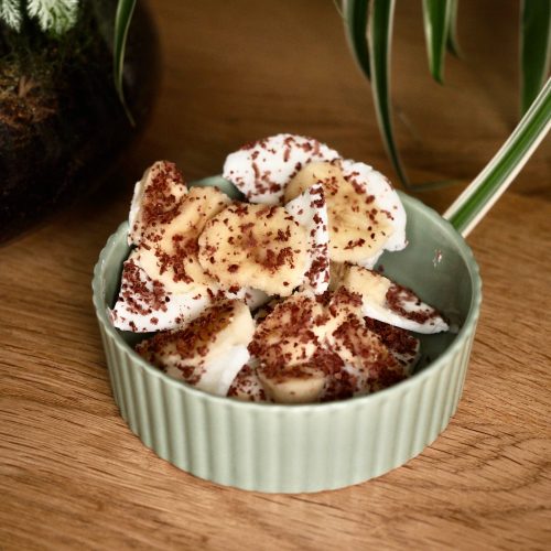 Glace healthy banane chocolat